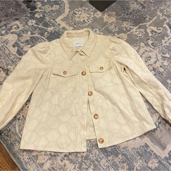 Greylin Cream Utility Jacket - Picture 1 of 6
